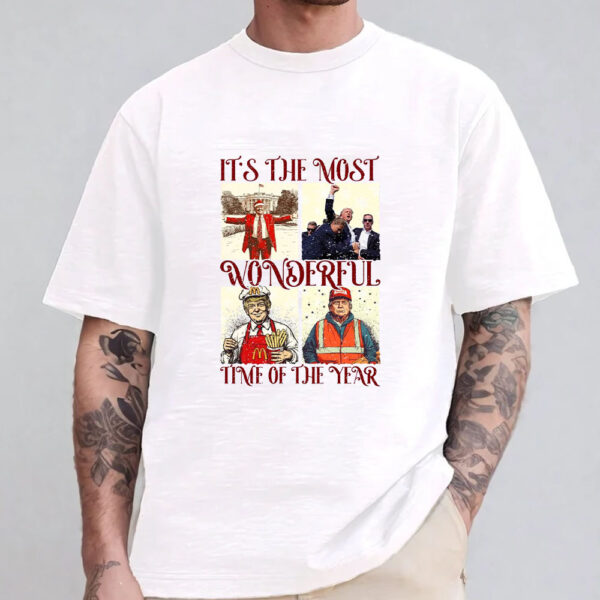 Trump It's The Most Wonderful Time T-Shirt 20241