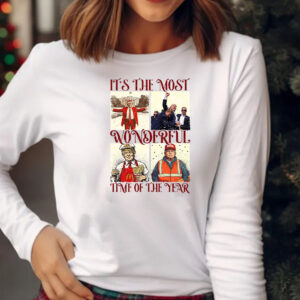 Trump It's The Most Wonderful Time T-Shirt 20242