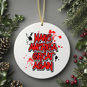 Trump MAGA Make America Great Again Urban Ornament