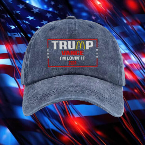 Trump McDonalds I'm Lovin' It Hat ,Gifts for Trump Supporters