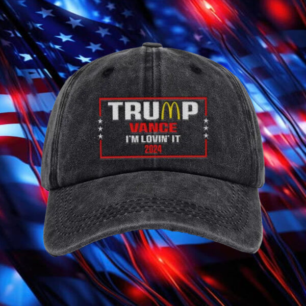 Trump McDonalds I'm Lovin' It Hat ,Gifts for Trump Supporters5