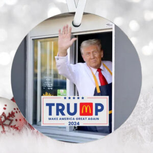 Trump McDonalds Ornaments