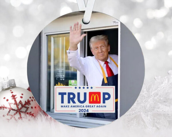 Trump McDonalds Ornaments