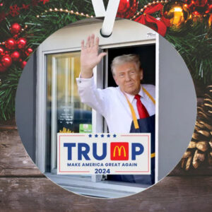 Trump McDonalds Ornaments5