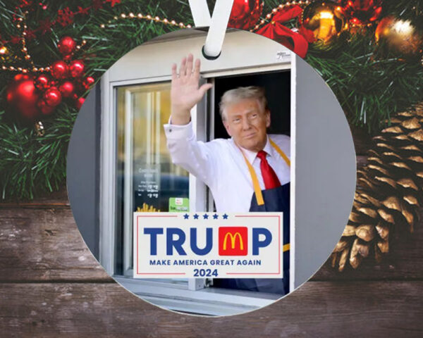 Trump McDonalds Ornaments5