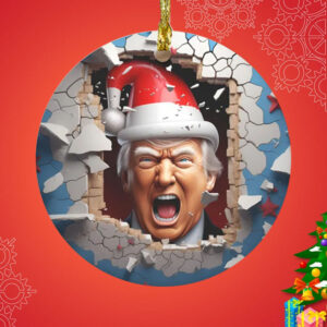 Trump Ornament, Christmas Trump1