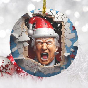 Trump Ornament, Christmas Trump5