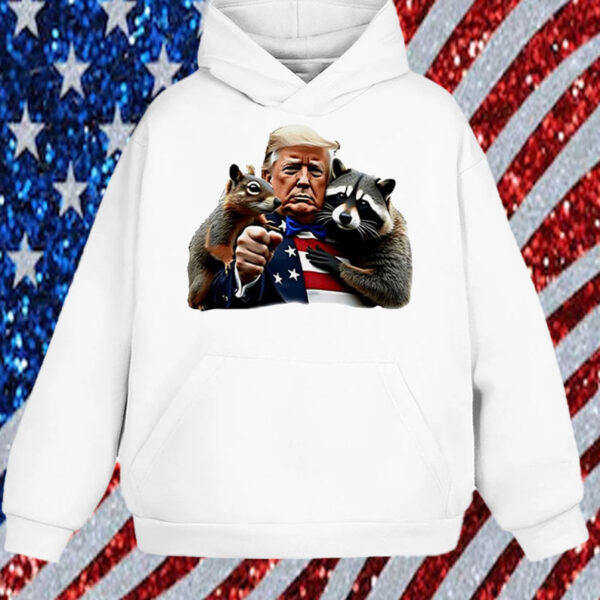 Trump Peanut Squirrel and Raccoon Shirt, Hoodie, Sweatshirt, Long Sleeve and Tank Top1