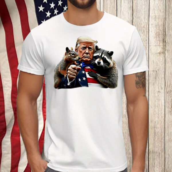 Trump Peanut Squirrel and Raccoon Shirt, Hoodie, Sweatshirt, Long Sleeve and Tank Top2