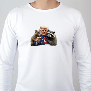 Trump Peanut squirrel Raccoon Sweatshirt , T-shirt , Hoodie , Long Sleeve T-shirt