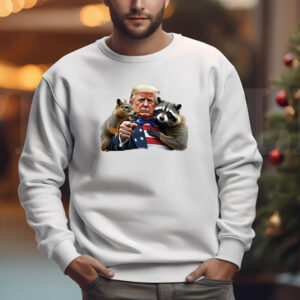 Trump Peanut squirrel Raccoon Sweatshirt , T-shirt , Hoodie , Long Sleeve T-shirt3