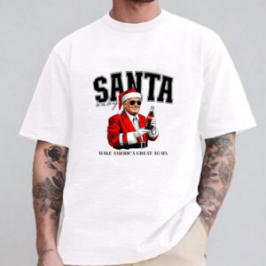 Trump Santa Baby Christmas T-Shirt 2024 , Humorous Trump Christmas1