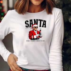 Trump Santa Baby Christmas T-Shirt 2024 , Humorous Trump Christmas2