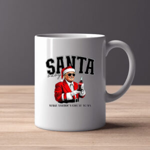 Trump Santa Christmas Mug , Humorous Trump Christmas 2