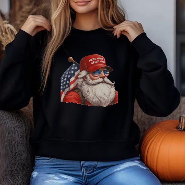 Trump Santa Make America Great Again Sweatshirt , T-shirt , Hoodie , Long Sleeve T-shirt , Trump MAGA3