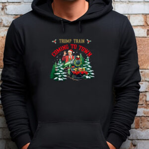 Trump Train Coming To Town , I'll Be Home For Christmas Sweatshirt , T-shirt , Hoodie , Long Sleeve T-shirt , Make Christmas Great Again