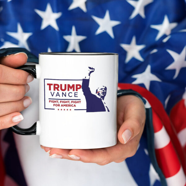 Trump Vance 2024 Fight Fight Fight Mug2