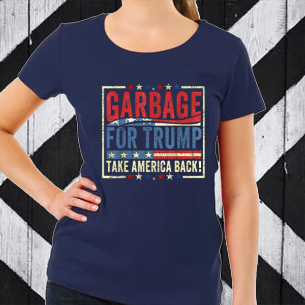 Trump Vance 2024 Proud To Be Garbage T-Shirt1