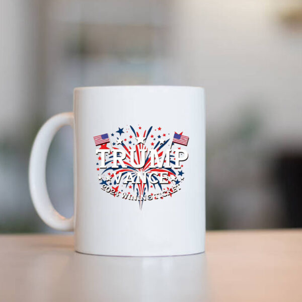 Trump Vance 2024 Winning Ticket Mug1