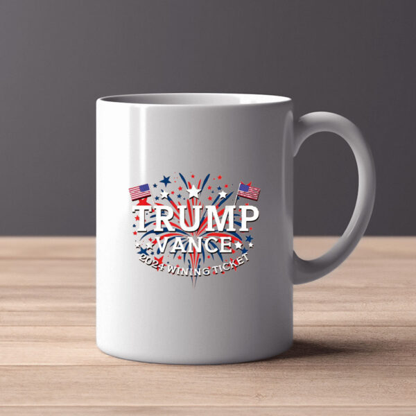 Trump Vance 2024 Winning Ticket Mug2