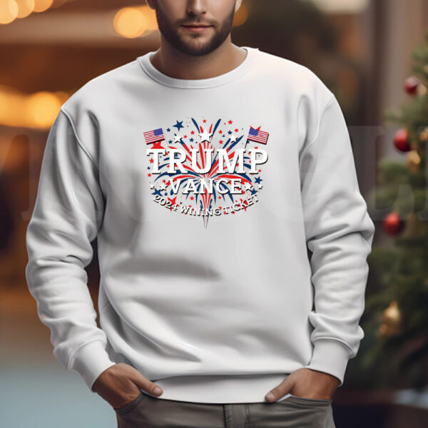 Trump Vance 2024 Winning Ticket Sweatshirt , T-shirt , Hoodie , Long Sleeve T-shirt5