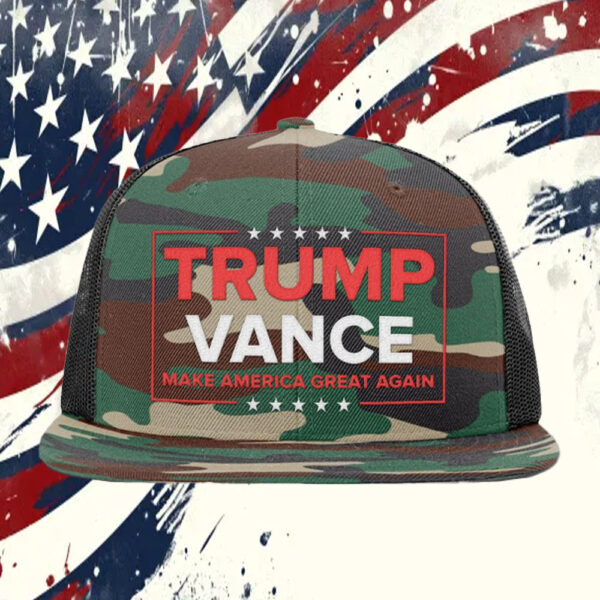 Trump Vance Flat Bill Hat ,Make America Great Again2