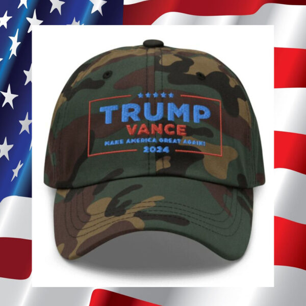 Trump-Vance Make America Great Again Camo Hat3