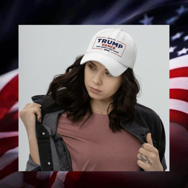 Trump-Vance Make America Great Again Dad Hat - Image 5