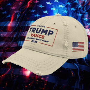 Trump-Vance Make America Great Again Distressed Dad Hat78