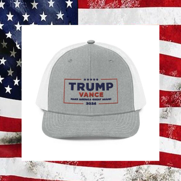 Trump-Vance Make America Great Again Snapback Trucker Cap