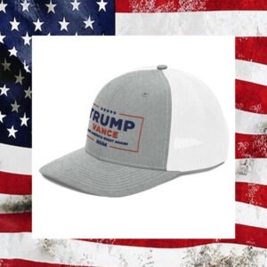 Trump-Vance Make America Great Again Snapback Trucker Cap1