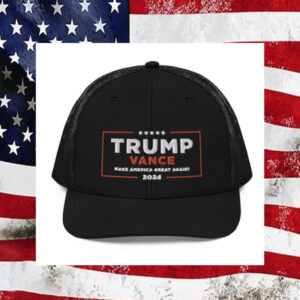 Trump-Vance Make America Great Again Snapback Trucker Cap5