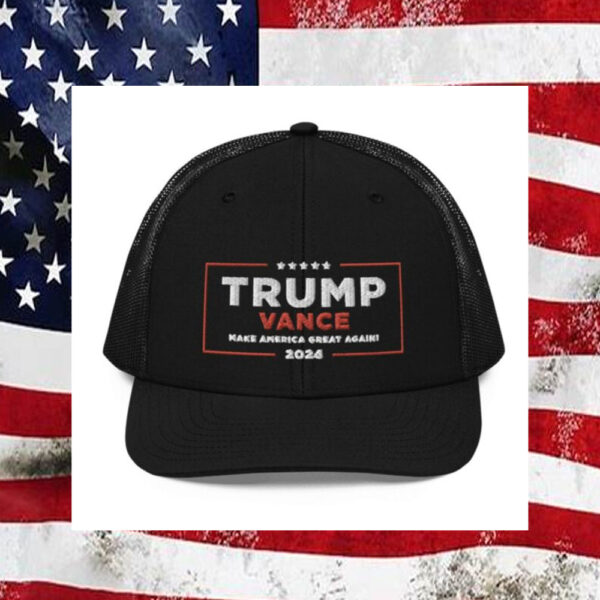 Trump-Vance Make America Great Again Snapback Trucker Cap5