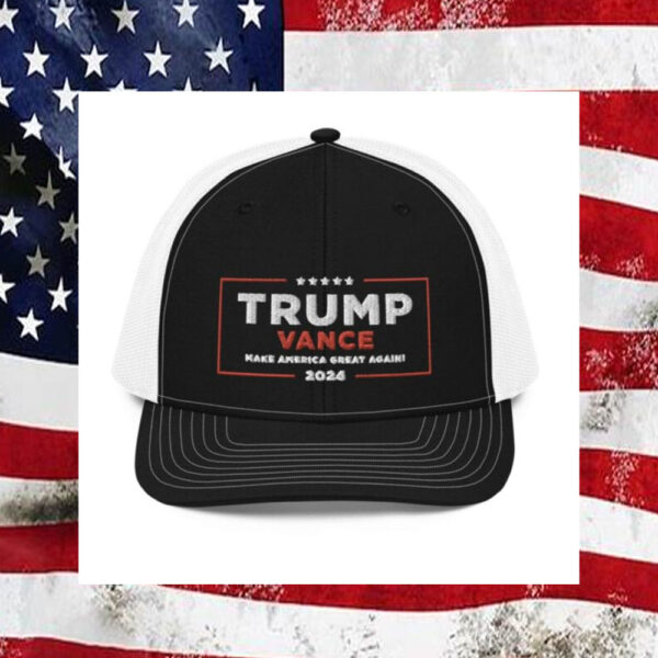 Trump-Vance Make America Great Again Snapback Trucker Cap6