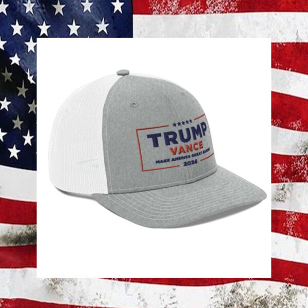 Trump-Vance Make America Great Again Snapback Trucker Cap7