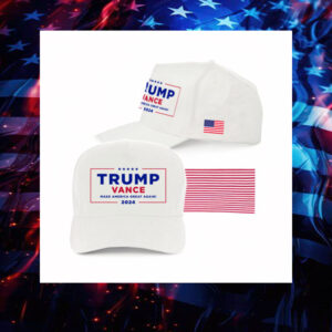 Trump-Vance Make America Great Again White Hat2