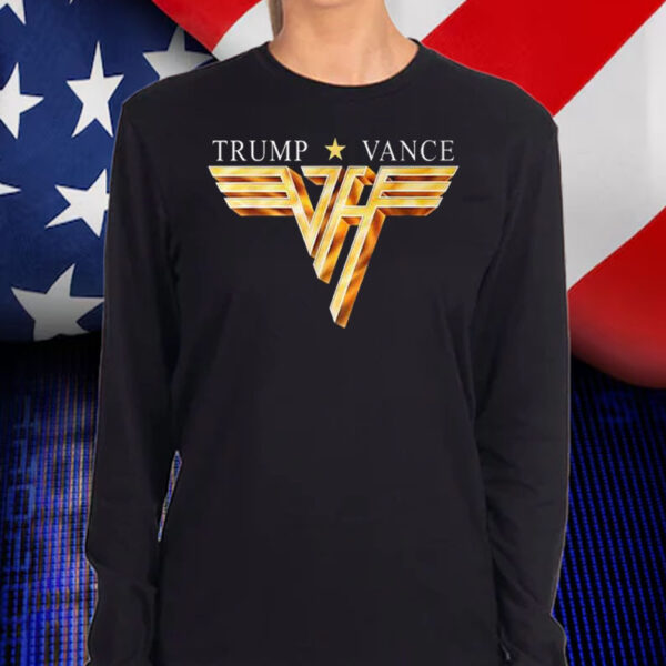 Trump Vance Tv Rocker Gold Shirt, Hoodie, Sweatshirt, Long Sleeve and Tank Top