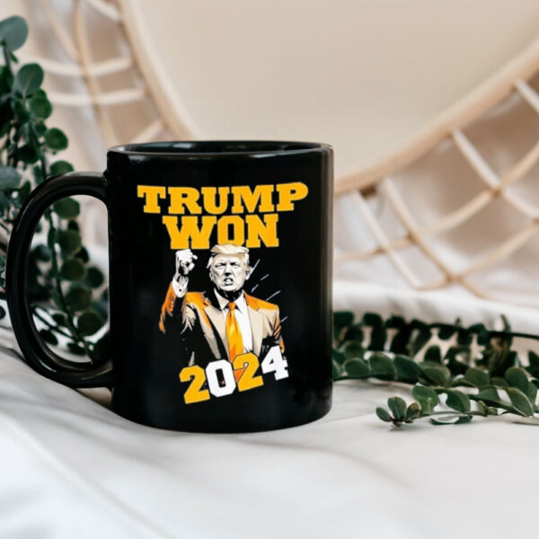 Trump Won 2024 After Election 47th President Mug2