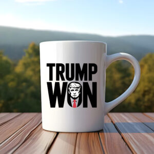 Trump Won 2024 Mug , USA Republican