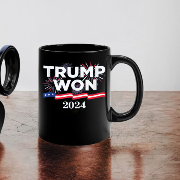 Trump Won Again 2024 Mug