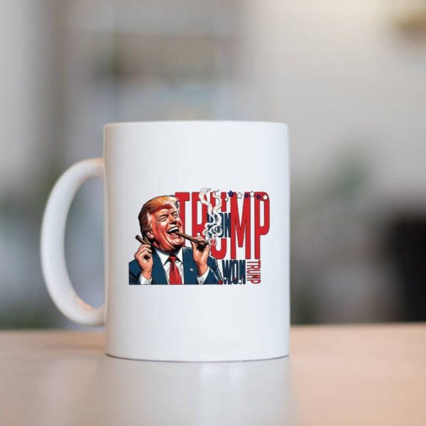 Trump Won Again , After Election Mug , Trump 20241