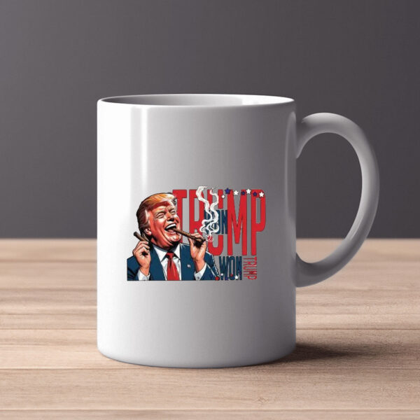 Trump Won Again , After Election Mug , Trump 20242