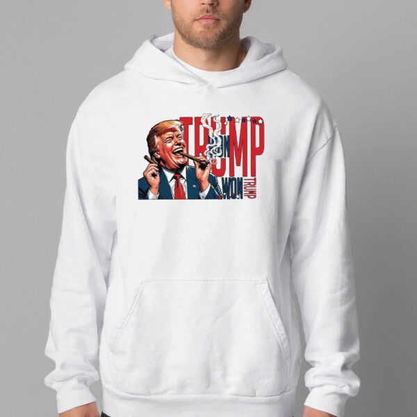 Trump Won Again , After Election Sweatshirt , T-shirt , Hoodie , Long Sleeve T-shirt , Trump 20242