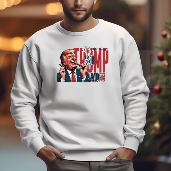 Trump Won Again , After Election Sweatshirt , T-shirt , Hoodie , Long Sleeve T-shirt , Trump 202433