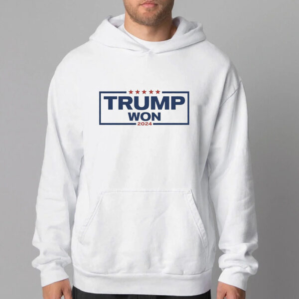 Trump Won Sweatshirt , T-shirt , Hoodie , Long Sleeve T-Shirt , Trump Vance 24 , President Trump2