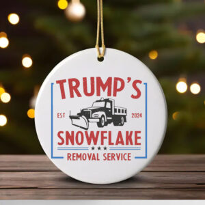 Trump's Snowflake Removal Service Ornament1