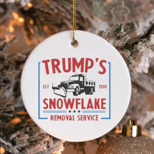 Trump's Snowflake Removal Service Ornament3