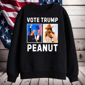 Vote Trump For Peanut The Squirrel And Trump Assassination Shirt, Hoodie, Sweatshirt, Long Sleeve and Tank Top1