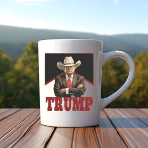 Western Trump , Trump 2024 , President Trump Cowboy Mug