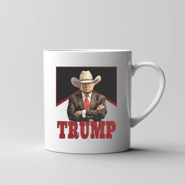 Western Trump , Trump 2024 , President Trump Cowboy Mug3